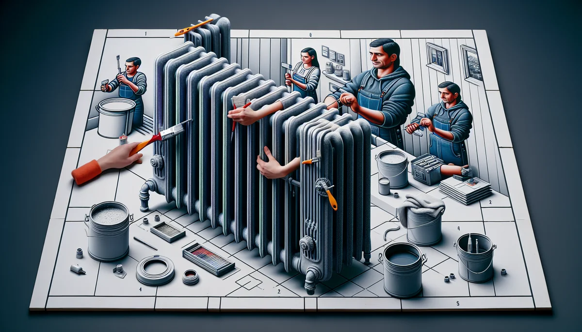 Peindre un radiateur en fonte : guide complet et astuces 2026