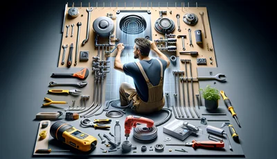 Comment poser un receveur de douche extra plat : guide complet 2026 - AI generated illustration