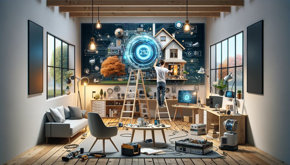 Comment installer un système domotique maison en 2026 : guide complet - AI generated illustration